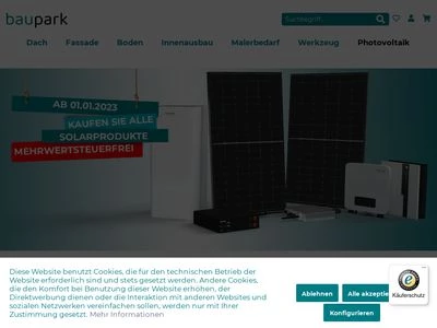 Website von doitBau GmbH & Co. KG