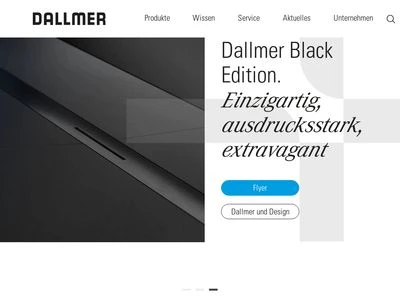 Website von Dallmer GmbH & Co. KG