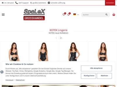 Website von SpaLeX GmbH