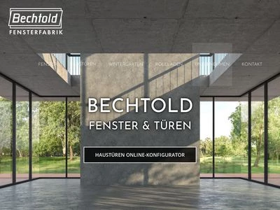 Website von Bechtold GmbH & Co. KG