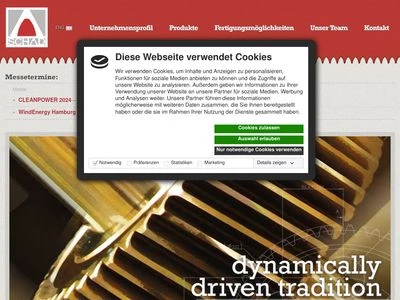 Website von Ernst Schad GmbH