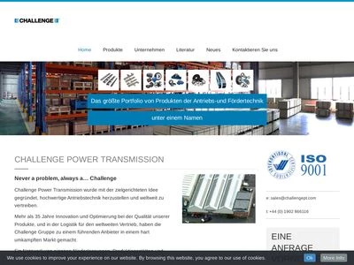 Website von Challenge-Feickert Europe GmbH 