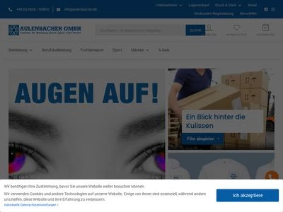 Website von Aulenbacher GmbH