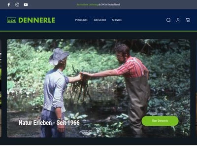 Website von DENNERLE GmbH