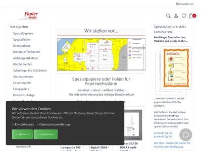 Website von Bergmann Handels OHG