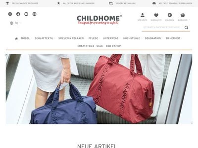 Website von CHILDHOME