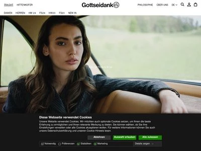 Website von Gottseidank GmbH & Co.Kg