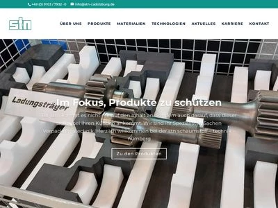 Website von stn-schaumstoff-technik-nürnberg-gmbh