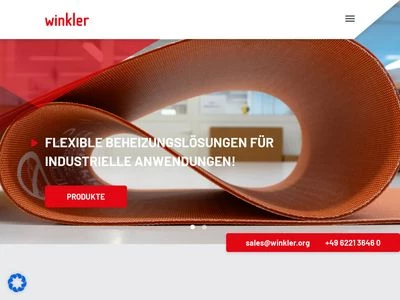 Website von Winkler AG