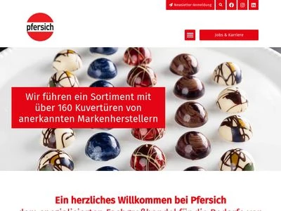 Website von Alfred Pfersich GmbH & Co. KG