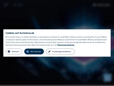 Website von Kurtz Holding GmbH & Co. Beteiligungs KG