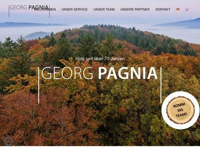 Website von GEORG PAGNIA GmbH & Co. KG