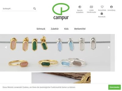 Website von Campur GmbH