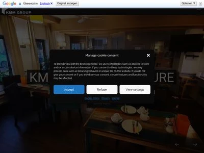 Website von KMM GmbH Hoteleinrichtungen
