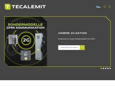 Website von TECALEMIT GMBH & CO. KG