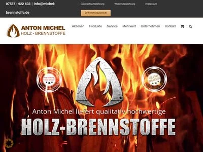 Website von Anton Michel GmbH & Co. KG