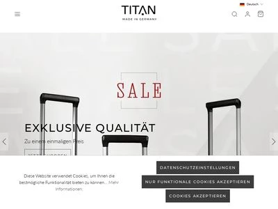 Website von TITAN HAMBURG GMBH