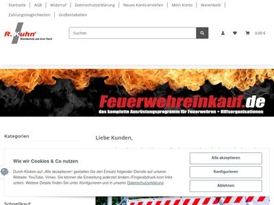 Website von R. Kuhn GmbH