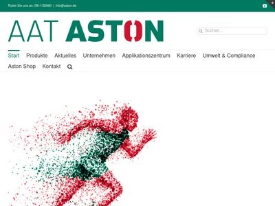 Website von AAT ASTON GmbH