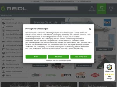 Website von Reidl GmbH & Co. KG