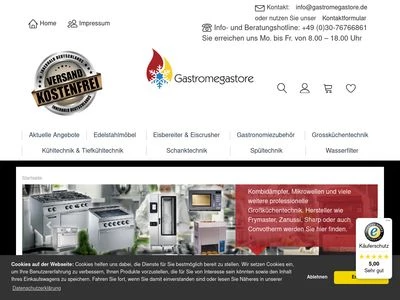 Website von Wagner Kälteanlagenbau GmbH