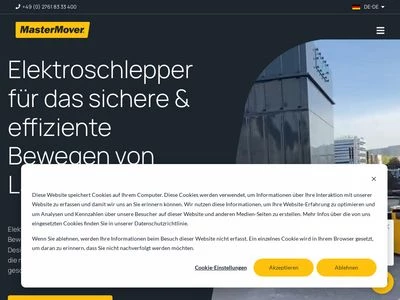 Website von MasterMover GmbH