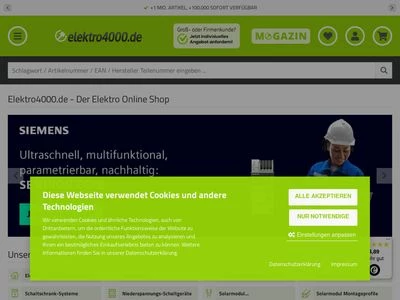 Website von Hagen E-Commerce GmbH