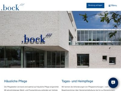 Website von Hermann Bock GmbH