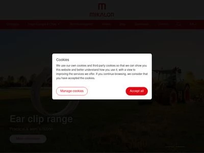Website von MIKALOR EUROPE