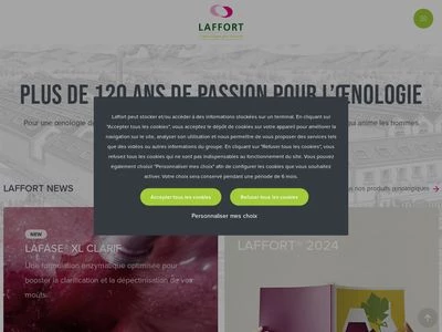 Website von LAFFORT