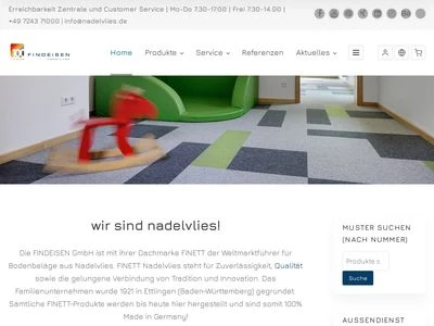 Website von FINDEISEN GmbH