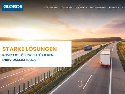 Website von GLOBOS Logistik- und Informationssysteme GmbH