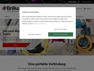 Website von Brillux GmbH & Co. KG