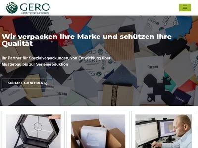 Website von Gero GmbH