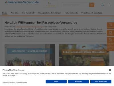 Website von Packland GmbH