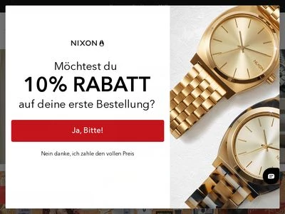 Website von Nixon Europe