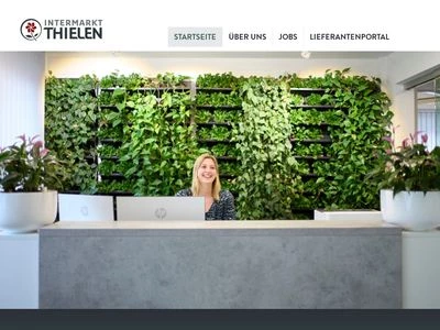 Website von Intermarkt Thielen Vertriebs GmbH