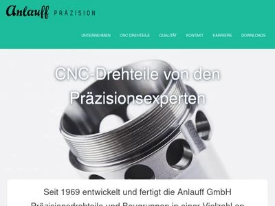 Website von Anlauff GmbH