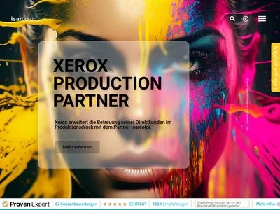 Website von isarcolor GmbH