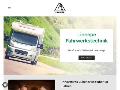 Website von A. LINNEPE GmbH