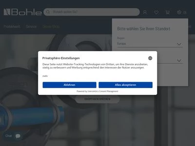 Website von Bohle AG