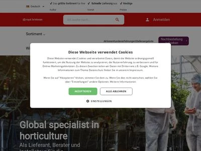 Website von Brinkman Deutschland GmbH