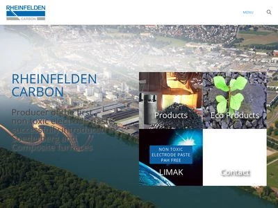 Website von RHEINFELDEN CARBON GmbH & Co KG