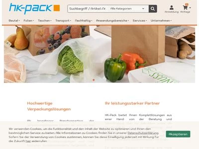 Website von HK-Pack Krautscheid GmbH