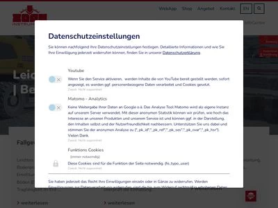 Website von ZORN Instruments GmbH & Co. KG