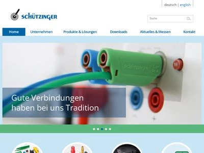 Website von Schützinger GmbH