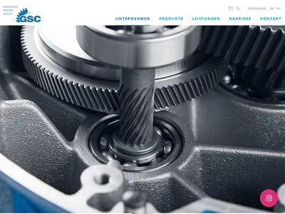 Website von GSC Schwörer GmbH