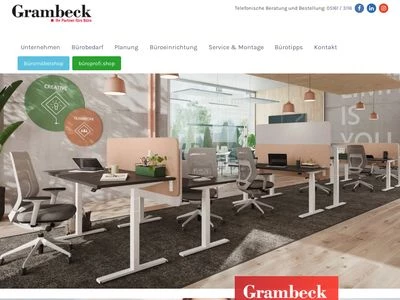 Website von Otto Grambeck e.K.