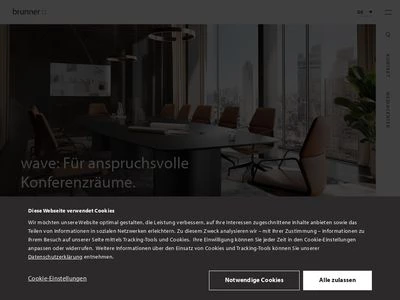 Website von Brunner GmbH