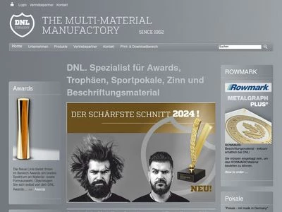 Website von Die neue Linie GmbH